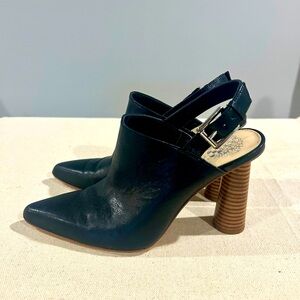 Vince Camuto shootie/heel/bootie/black size 7 leather